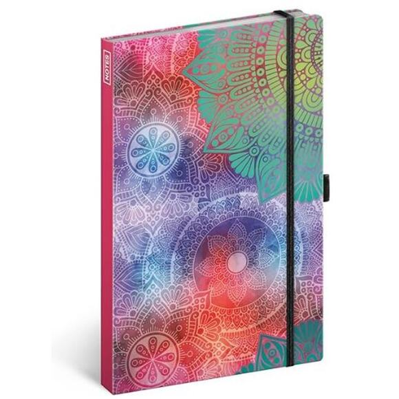 New Mandala Hardcover Notebook Journal Diary Composition Book Work School - Picture 1 of 2